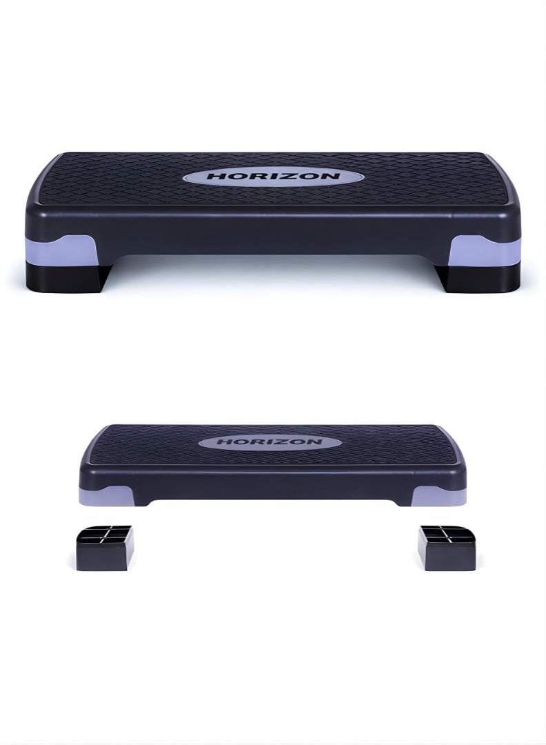 Horizon Adjustable Stepper for Home Exercise, Ultimate Non-Slip Aerobic Stepper Take Your Workout to the Next Level for Exercise, Sturdy & Durable Stepper for Cardio, Strength Training & Weight Loss - Image 1